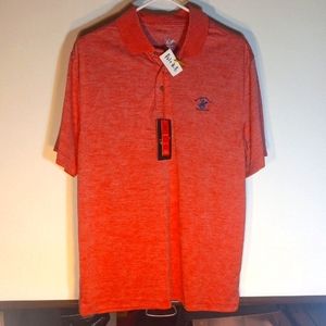 Polo-8 salmon colored Beverly Hill Polo Club polo shirt